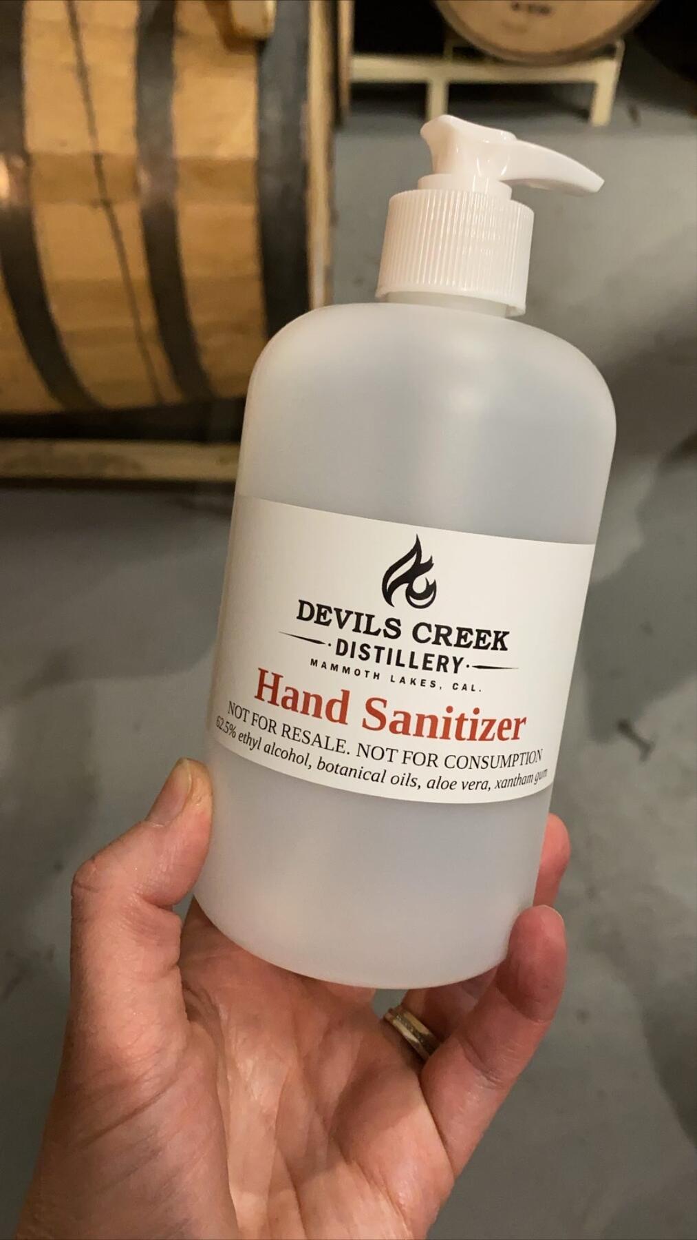 hand sanitizer