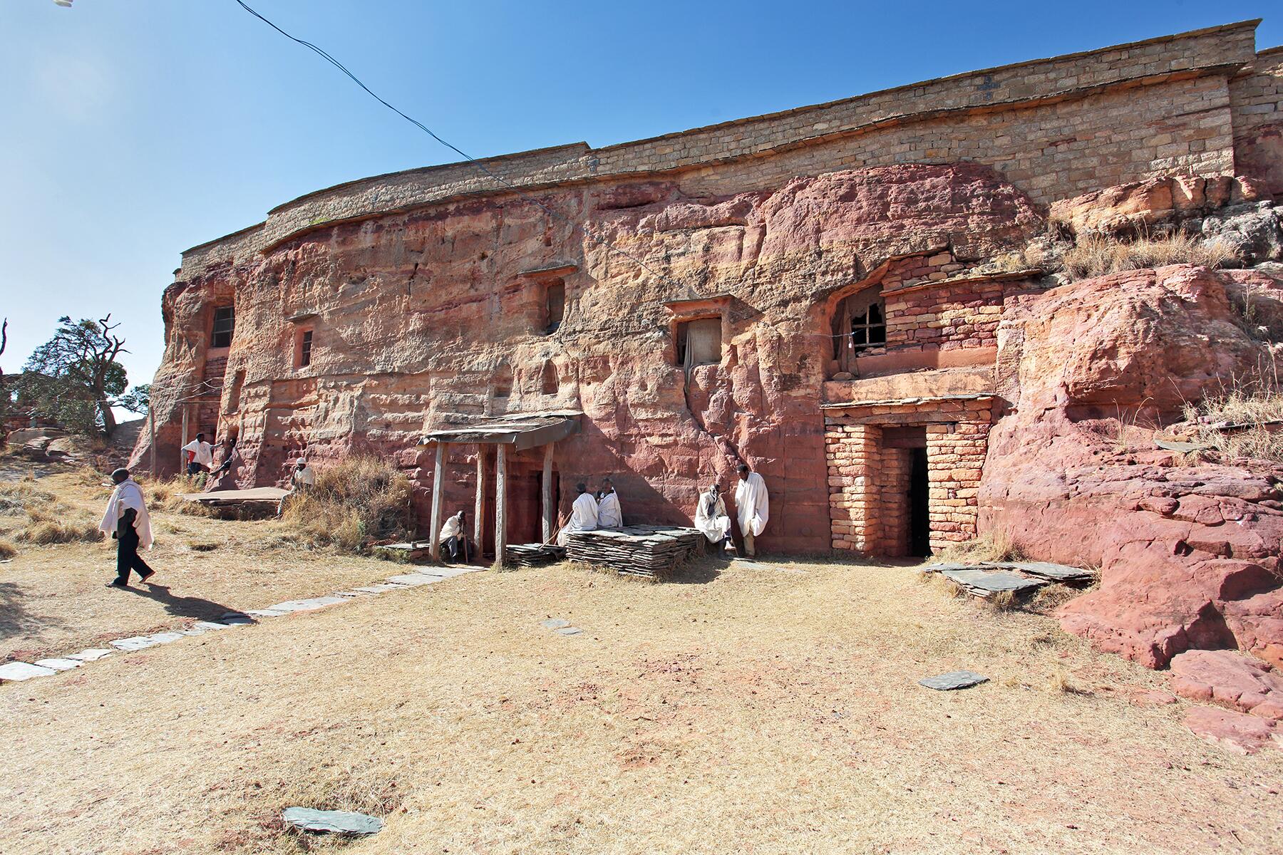 05_EthiopiaCliffChurches__AbuneAbramDebreTsion_5.) shutterstock_1349782640