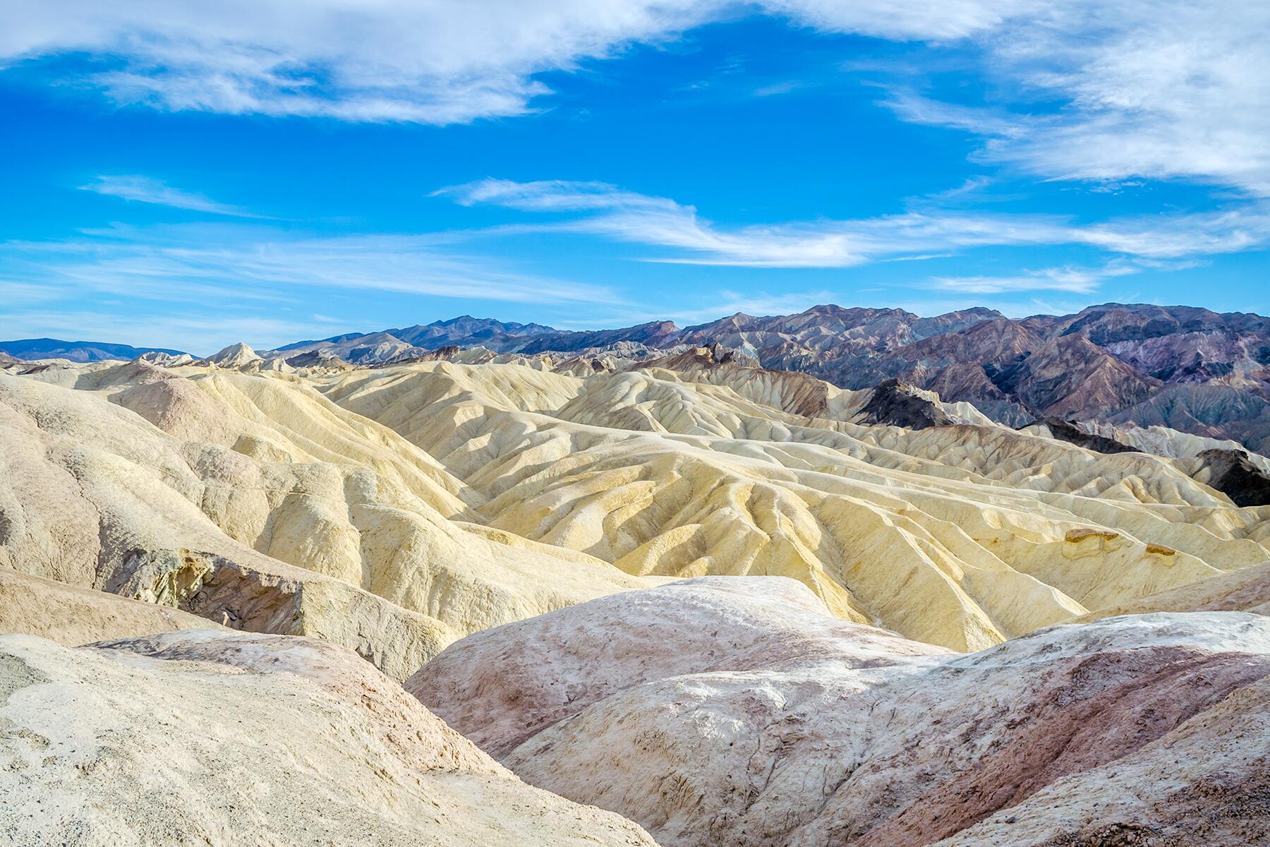 Joshua Tree National Park to Death Valley, California