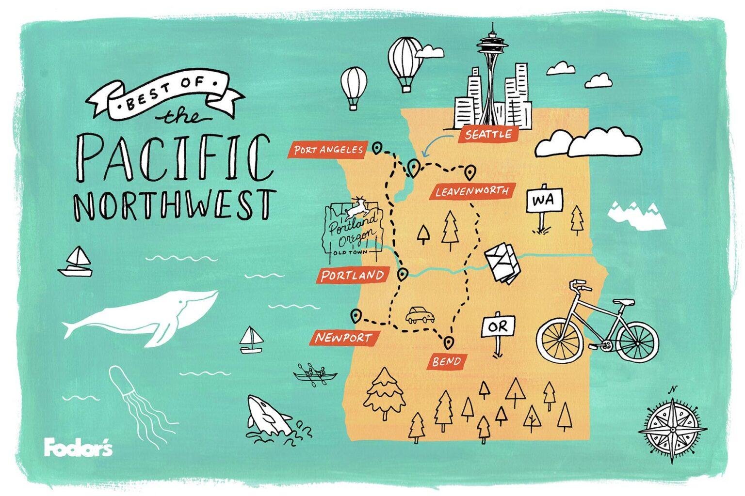pacific northwest family road trip