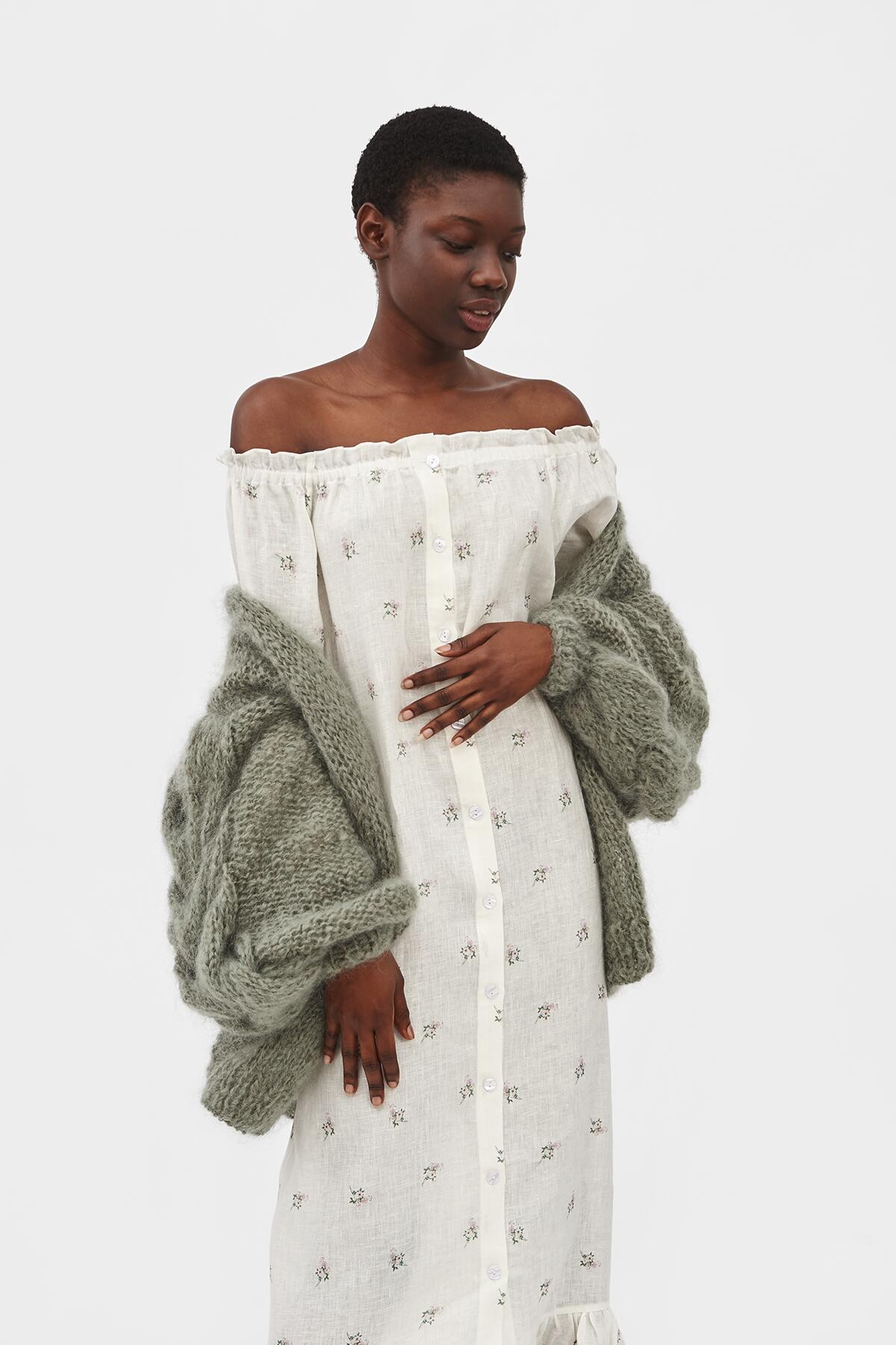 01_Loungewear__Dresses_1 SL012D_Flower Loungewear Dress_250 USD (2)