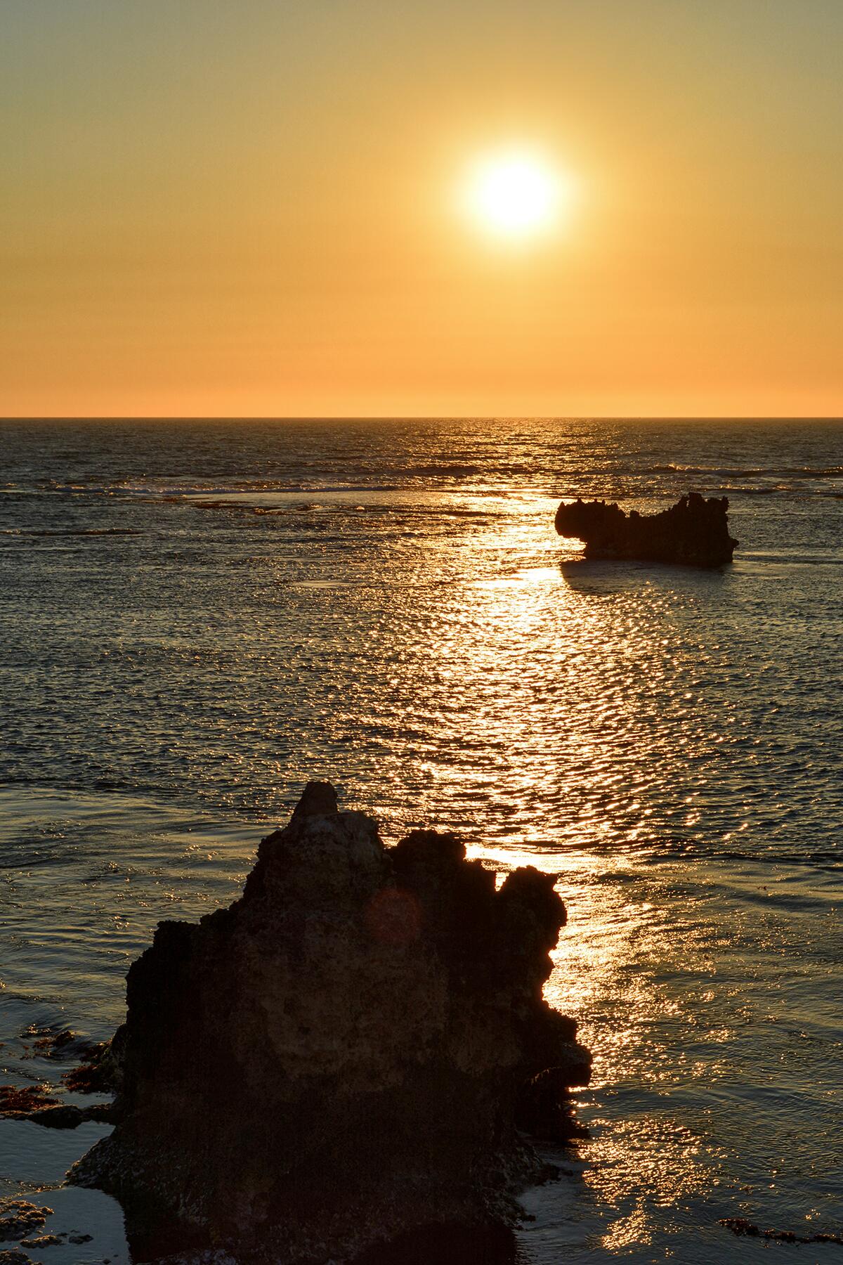Shoalwater sunset