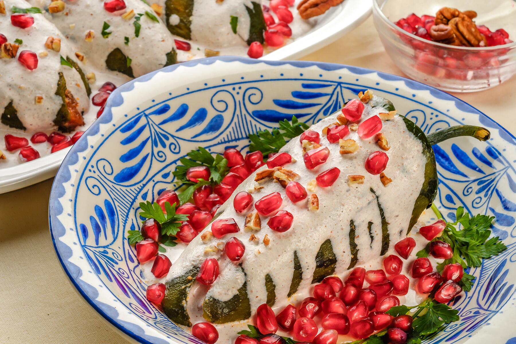 The History Behind Mexico's National Dish, Chiles en Nogada