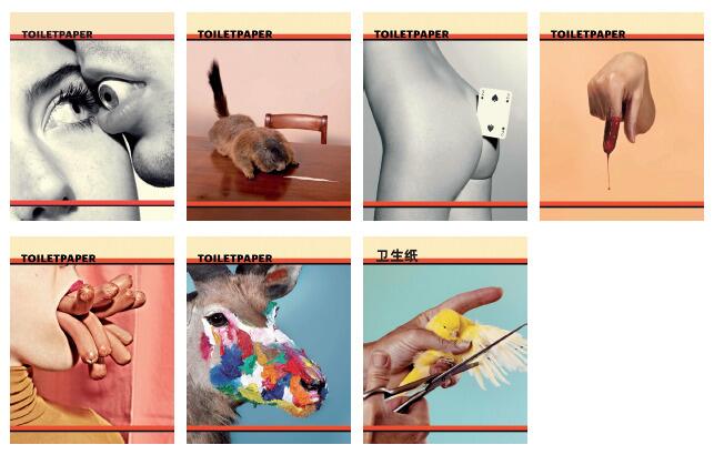 CATTELAN MAURIZIO & PIERPAOLO FERRARI_PORTFOLIO TOILET PAPER