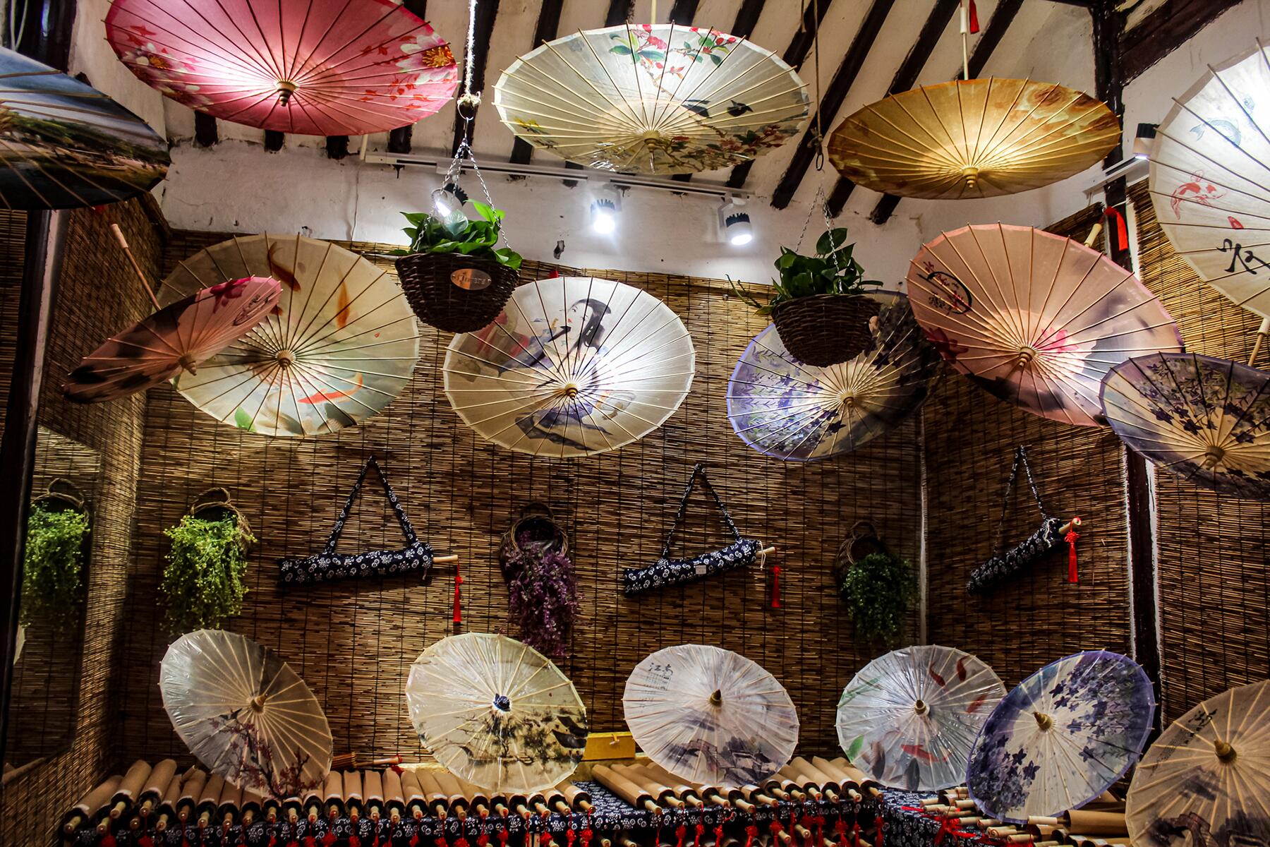 photo 6 - umbrellas in small shop - credit Dana Givens