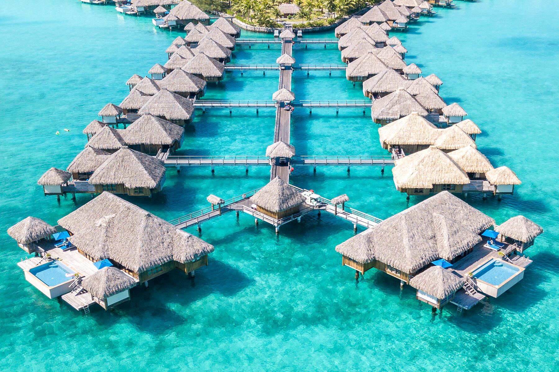17-OverwaterBungalows-StRegis-Aerial Overwater Villas copy