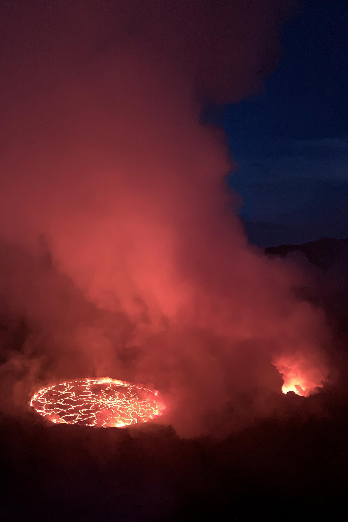 Mt. Nyiragongo - volcano - 01