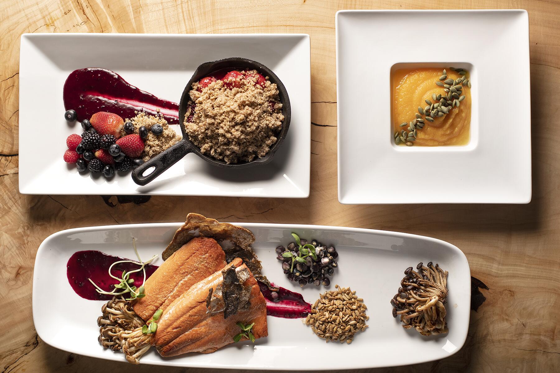 6-IndigenousRestaurants-An array of Chef Ray's Specialties