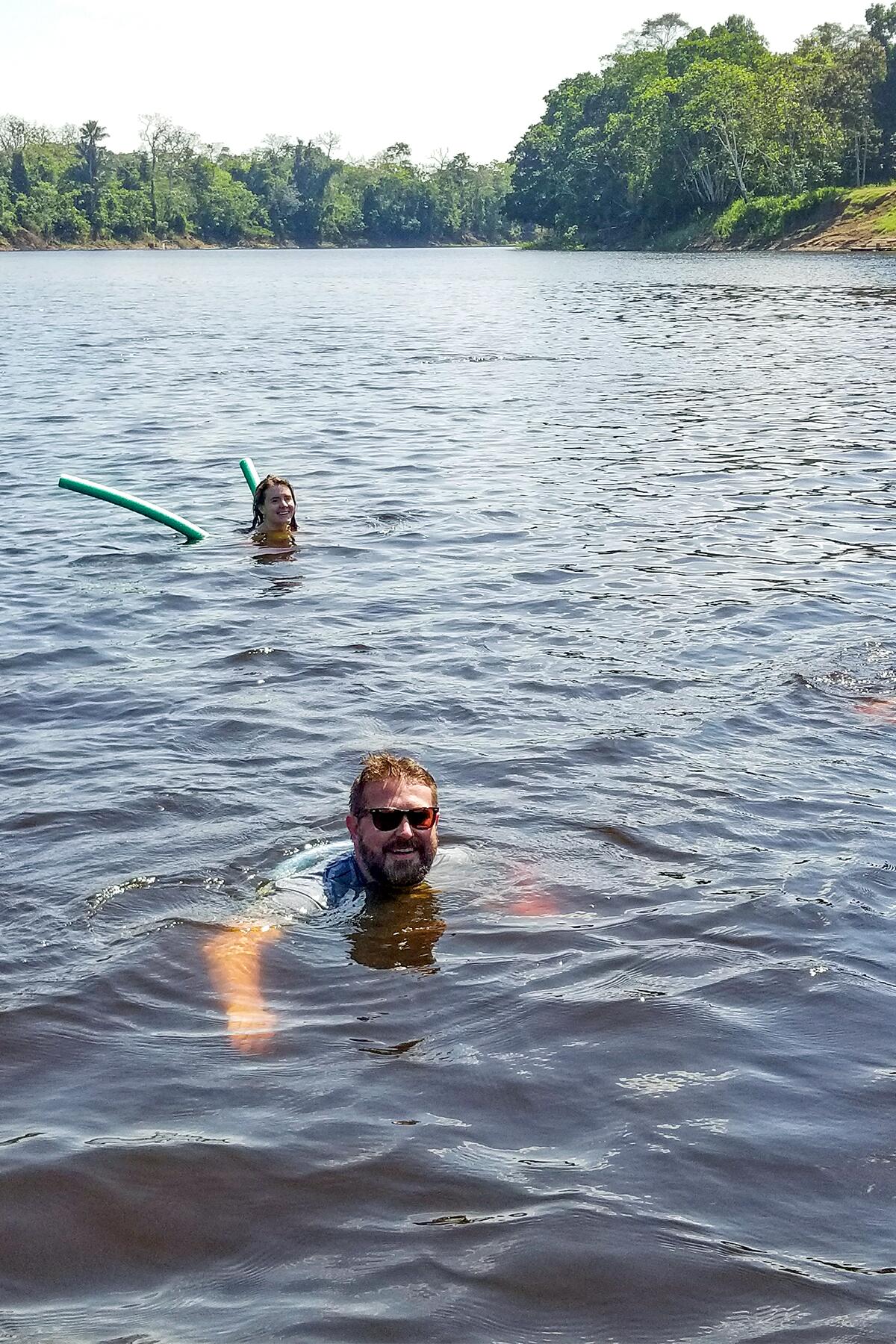 What It's Like to Swim in Peru's Amazon River