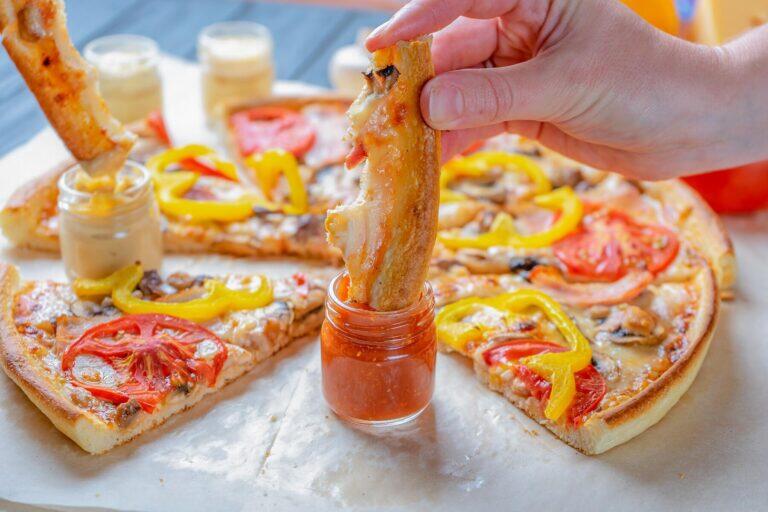 <a href='https://www.fodors.com/world/europe/italy/experiences/news/photos/italy-dining-guide-never-do-these-things-at-a-restaurant#'>From &quot;Never Do These 12 Things at an Italian Restaurant: Don’t Ever Ask for Dipping Sauce for Your Pizza&quot;</a>