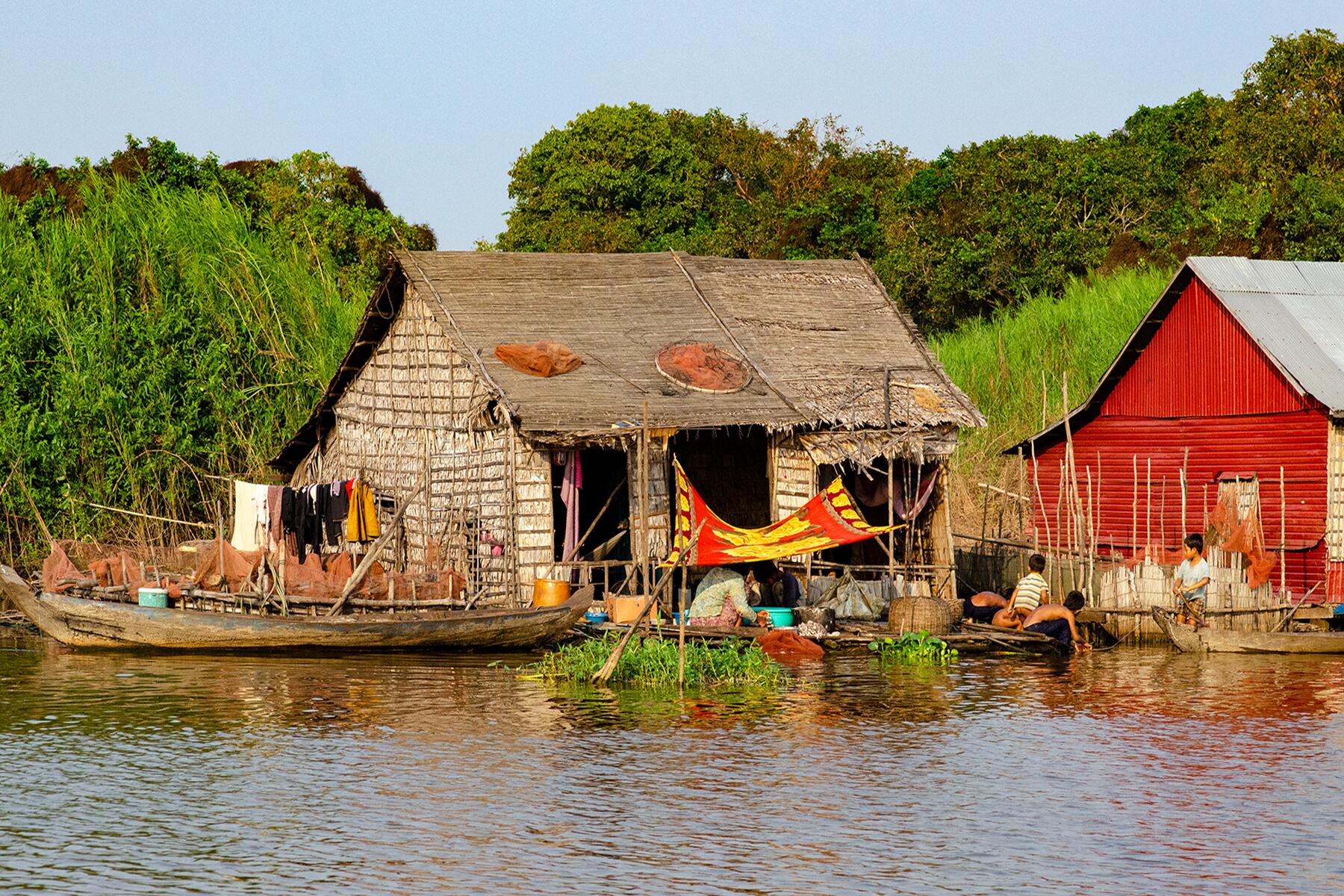 Cambodia’s Beautiful Floating Villages