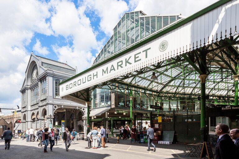 <a href='https://www.fodors.com/world/europe/england/london/experiences/news/photos/the-11-best-street-markets-to-visit-in-london#'>From &quot;The 11 Best Street Markets to Visit in London: Borough Market&quot;</a>