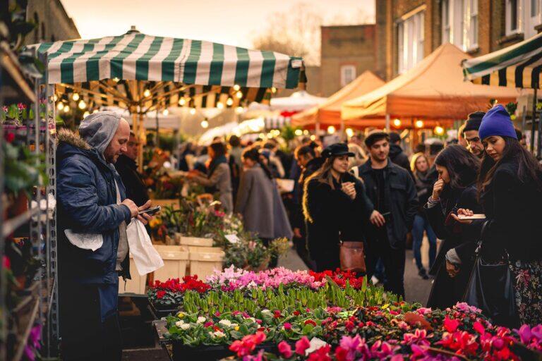 <a href='https://www.fodors.com/world/europe/england/london/experiences/news/photos/the-11-best-street-markets-to-visit-in-london#'>From &quot;The 11 Best Street Markets to Visit in London: Columbia Road Market&quot;</a>