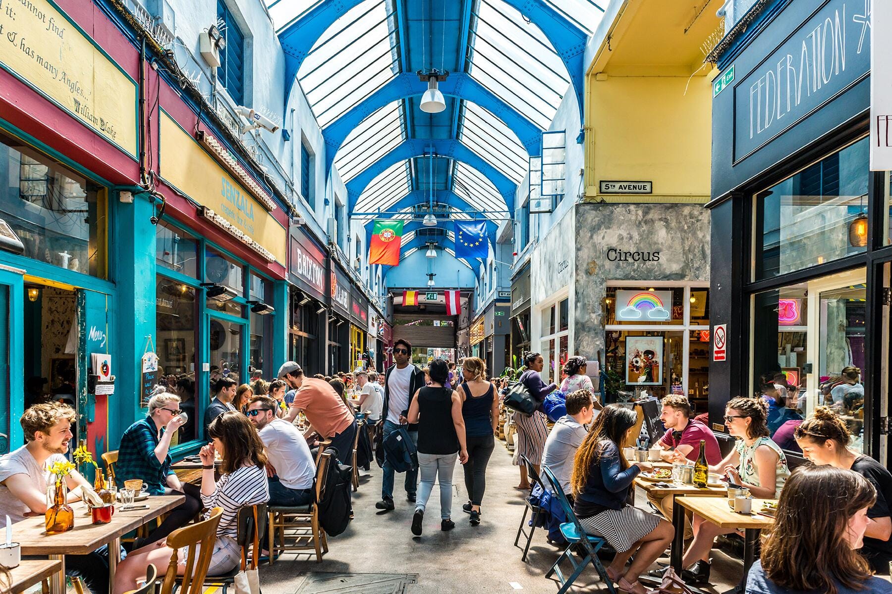 <a href='https://www.fodors.com/world/europe/england/london/experiences/news/photos/the-11-best-street-markets-to-visit-in-london#'>From &quot;The 11 Best Street Markets to Visit in London: Brixton Village&quot;</a>