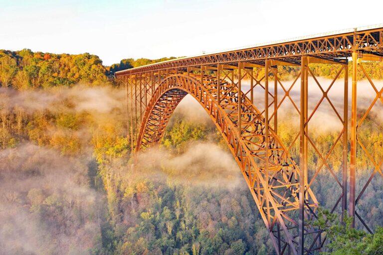 <a href='https://www.fodors.com/world/north-america/usa/west-virginia/experiences/news/photos/one-of-the-best-u-s-states-for-a-fall-vacation-is-west-virginia#'>From &quot;Guess Which State Is Perfect for a Fall Getaway. And It's NOT in the Northeast: Base Jump off the New River Gorge Bridge&quot;</a>