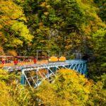 <a href='https://www.fodors.com/world/asia/japan/experiences/news/photos/the-best-railway-train-trips-in-japan#'>From &quot;9 Whimsical and Wonderful Train Journeys Through Japan: Kurobe Gorge Railway&quot;</a>