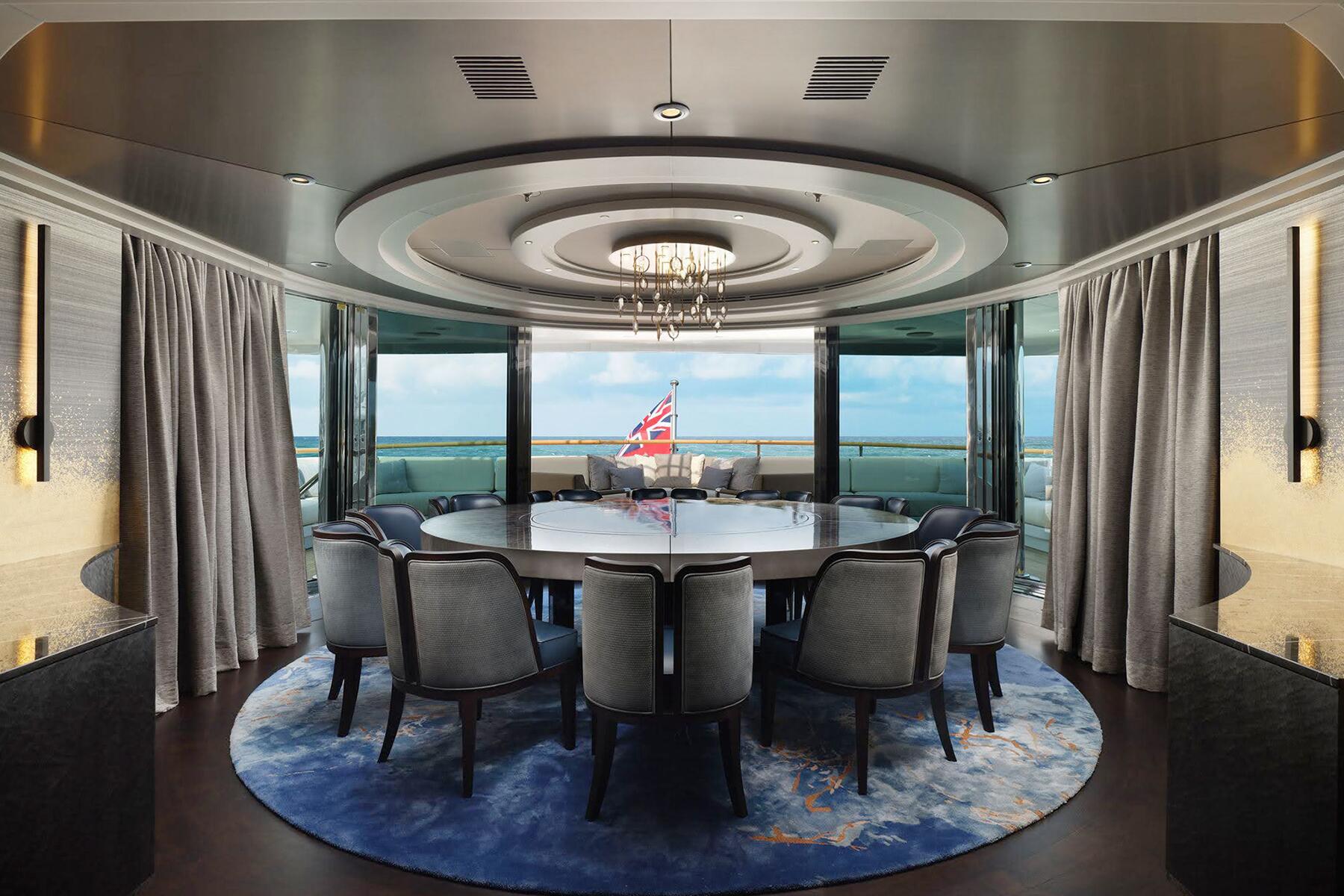 2-The Spaceship Super Yacht-Galaxy_Yacht_Shoot_Dinning_Room_1_Jack_Hardy_2022