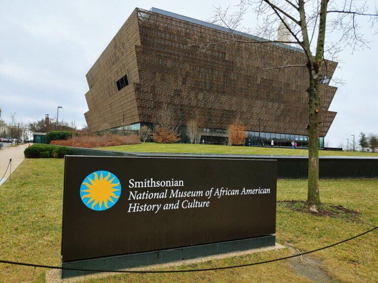 <a href='https://www.fodors.com/world/north-america/usa/washington-dc/experiences/news/photos/places-to-find-black-history-in-washington-dc#'>From &quot;11 Places to Connect With Washington, D.C.’s Rich Black History: National Museum of African American History and Culture&quot;</a>