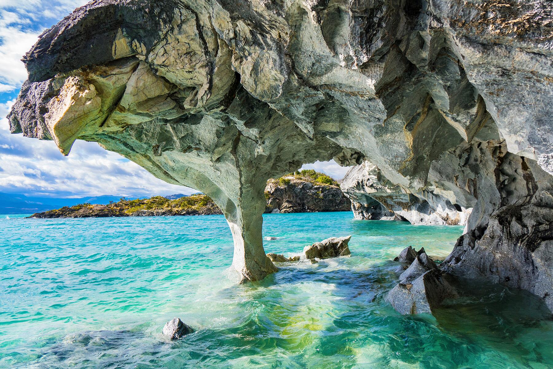 <a href='https://www.fodors.com/world/south-america/chile/experiences/news/photos/ultimate-things-to-do-in-chile#'>From &quot;25 Best Things to Do in Chile: Paddle Through the Psychedelic Marble Caves&quot;</a>