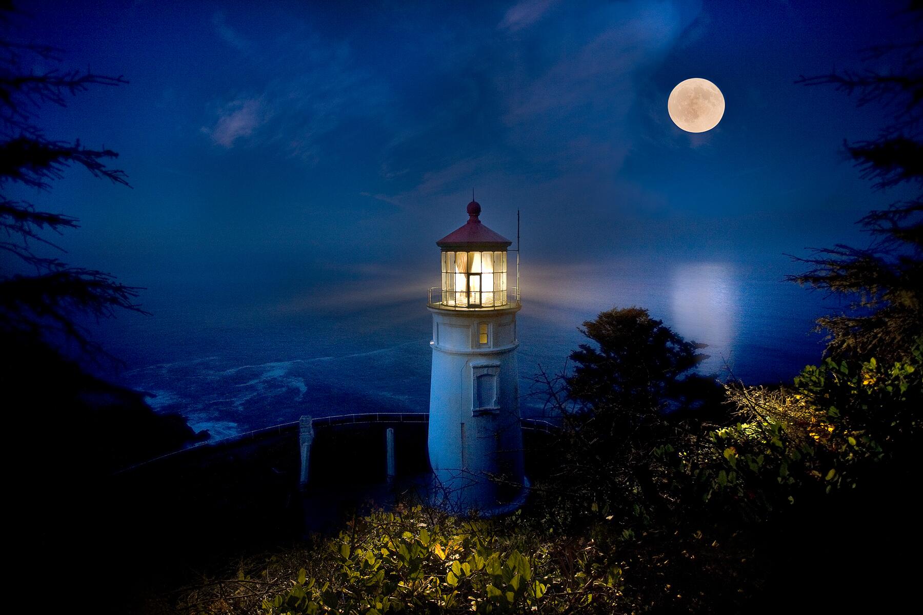 Lighthouse Where You Can Spend the Night