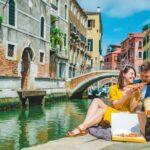 <a href='https://www.fodors.com/world/europe/italy/venice/experiences/news/photos/dont-do-these-things-in-venice-italy#'>From &quot;10 Things You Should NEVER Do if Visiting Venice: Don’t Use Bridges, Piazzas, and Other Public Spaces as Picnic Spots&quot;</a>