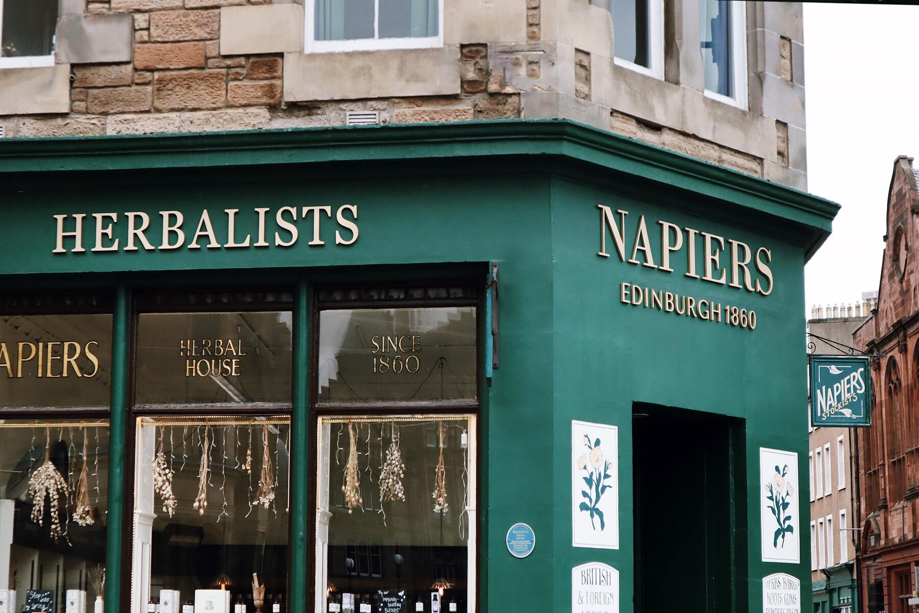 <a href='https://www.fodors.com/world/europe/scotland/edinburgh-and-the-lothians/experiences/news/photos/best-boutique-shops-in-edinburgh#'>From &quot;The 10 Best Boutiques and Shops in Edinburgh: Napiers&quot;</a>