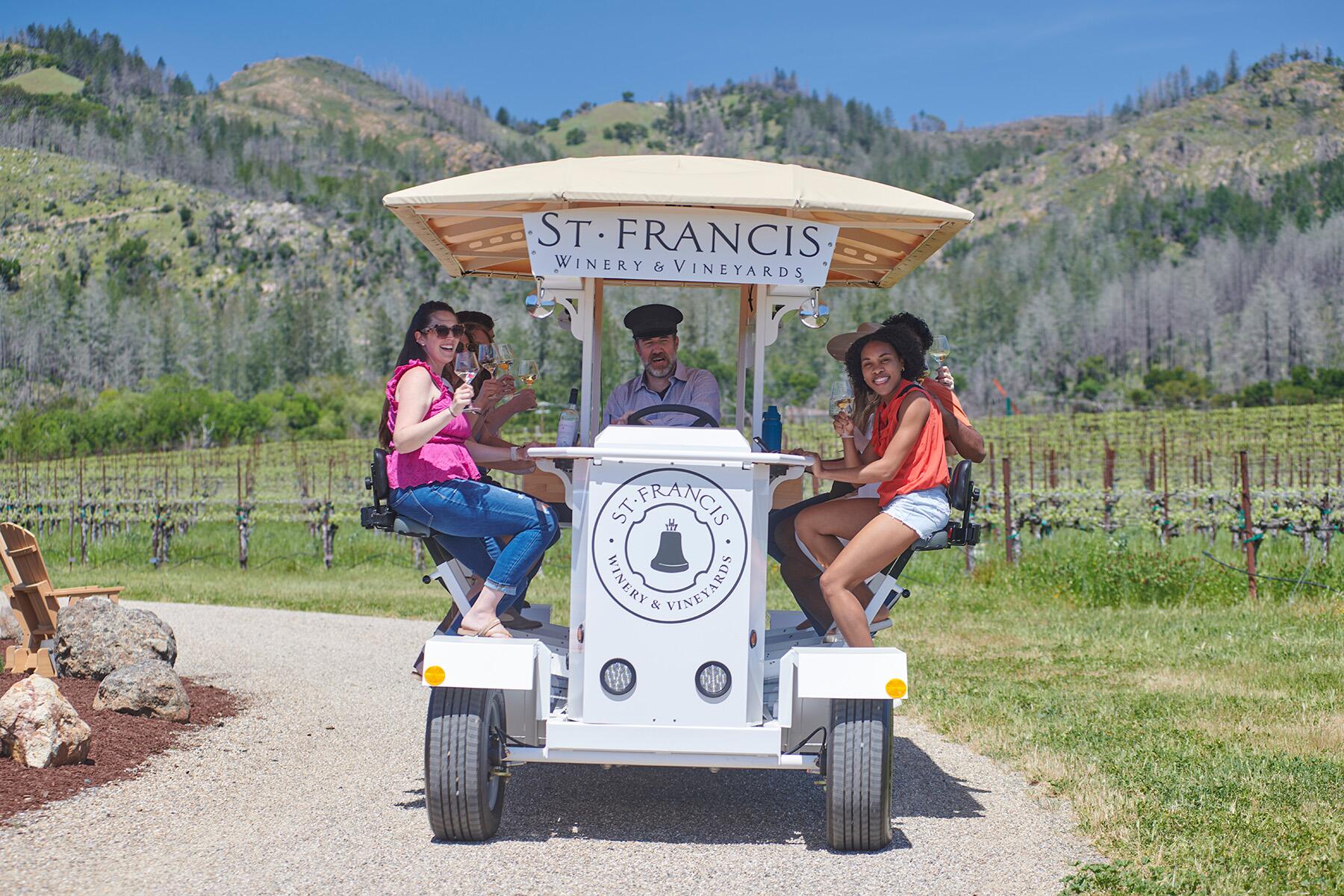 <a href='https://www.fodors.com/world/north-america/usa/california/experiences/news/photos/the-best-wineries-and-tasting-rooms-in-california#'>From "A Wino’s Guide to the 20 Best Wineries in California: St. Francis Winery & Vineyards"</a>