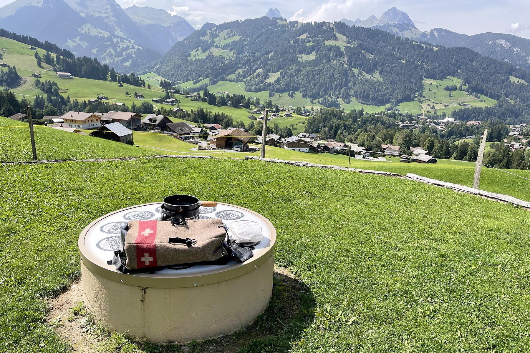 <a href='https://www.fodors.com/world/europe/switzerland/experiences/news/photos/11-ways-to-experience-switzerlands-cheese-culture#'>From "11 Ways to Experience Switzerland's Cheese Culture: Rent a Fondue Rucksack"</a>