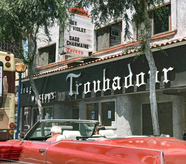 <a href='https://www.fodors.com/world/north-america/usa/california/los-angeles/experiences/news/photos/los-angeles-celebrity-attractions-that-are-actually-worth-visiting#'>From "15 Celebrity Attractions in L.A. That Don't Suck: Troubadour"</a>