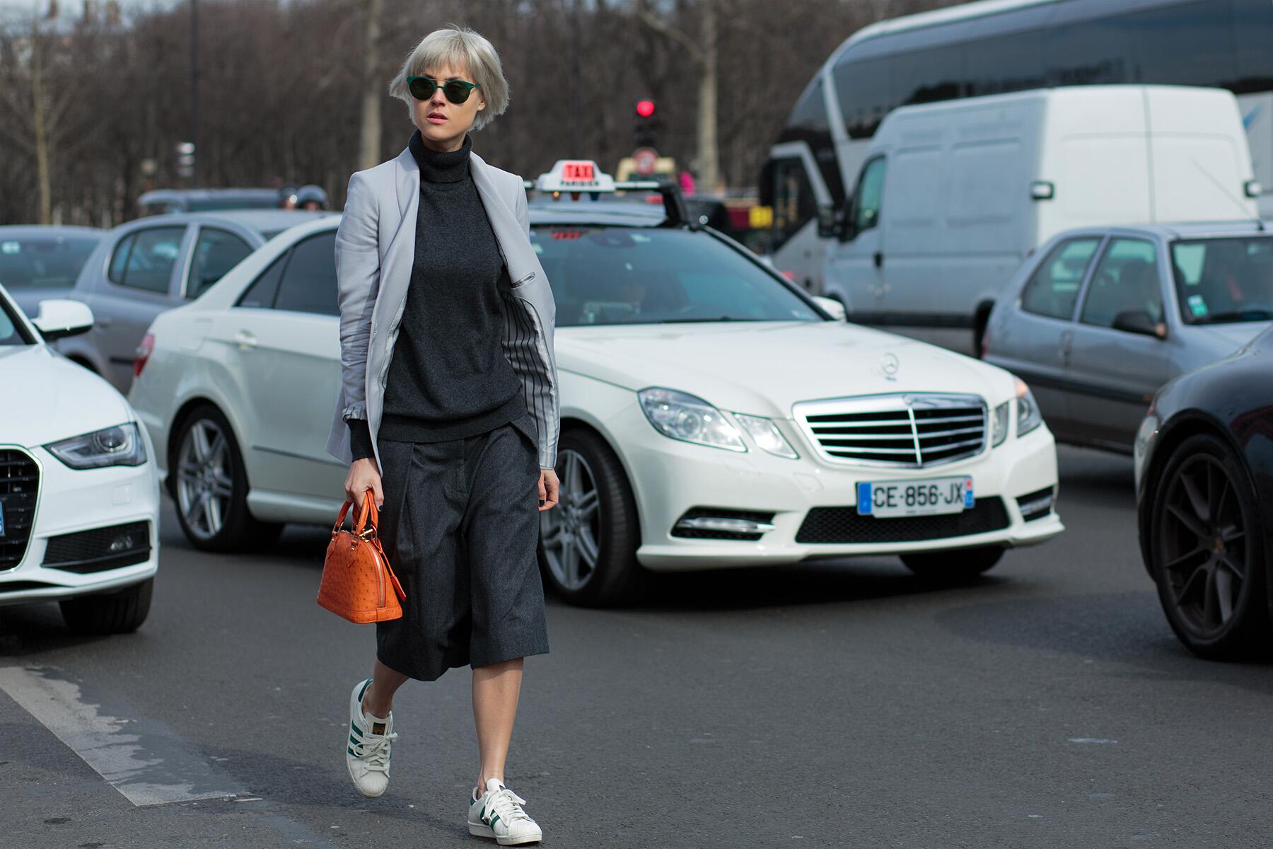 <a href='https://www.fodors.com/world/europe/france/paris/experiences/news/photos/your-guide-to-how-to-dress-like-a-local-in-paris-france#'>From "10 Ways to Avoid Looking Like a Tourist in Paris: Sneakers Are Fine So Long as They’re Chic"</a>