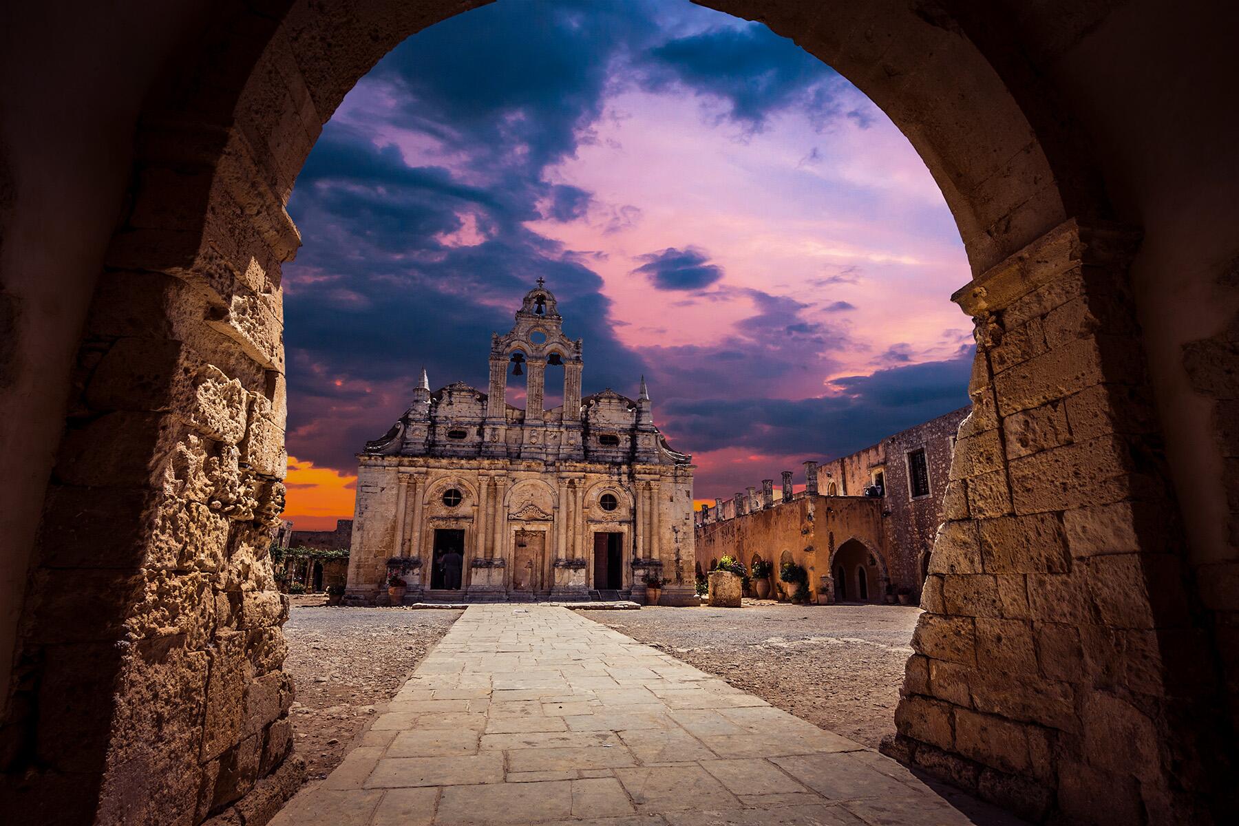 <a href='https://www.fodors.com/world/europe/greece/crete/experiences/news/photos/best-things-to-do-in-crete-greece#'>From "The 12 Best Things to Do in Crete, Greece (Plus the Top Things to Avoid): Arkadi Monastery"</a>