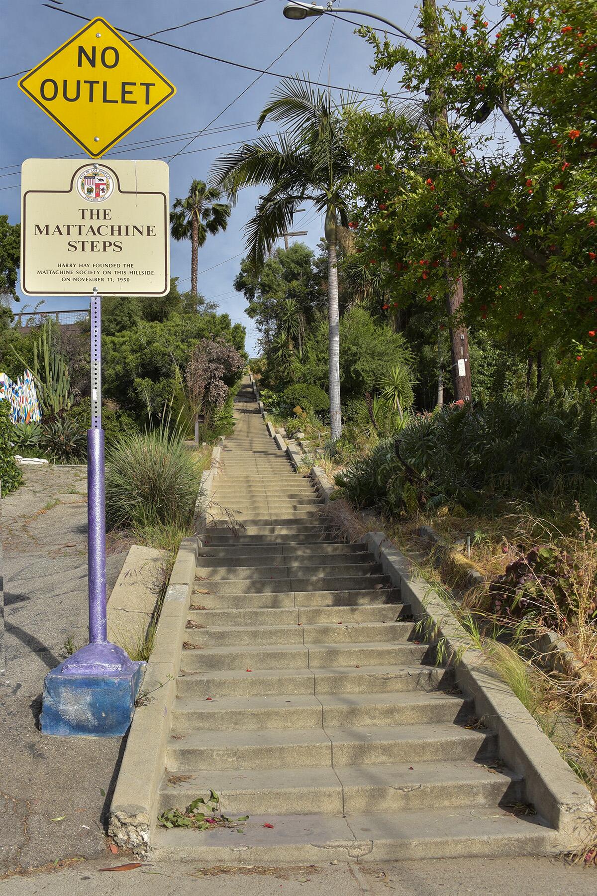 <a href='https://www.fodors.com/world/north-america/usa/california/los-angeles/experiences/news/photos/queer-los-angeles-travel-guide-best-lgbtq-bars-events-landmarks#'>From "The Ultimate Queer Guide to Los Angeles: The Mattachine Steps"</a>