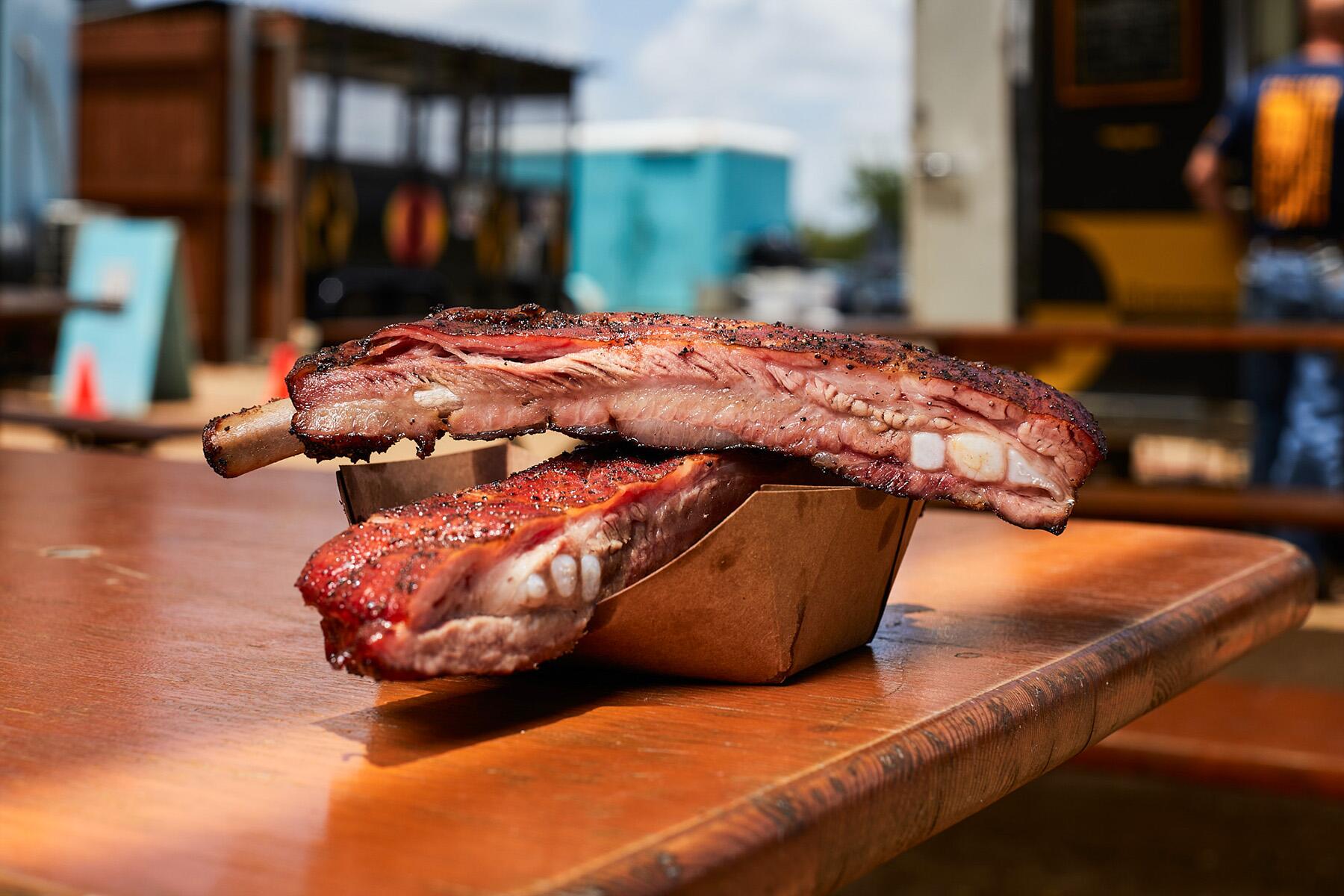 <a href='https://www.fodors.com/world/north-america/usa/texas/experiences/news/photos/the-best-bbq-restaurants-in-texas-16-must-try-spots-across-the-lone-star-state#'>From "The Best BBQ in Texas: 16 Must-Try Spots Across the Lone Star State: Best Spare Ribs: Distant Relatives"</a>