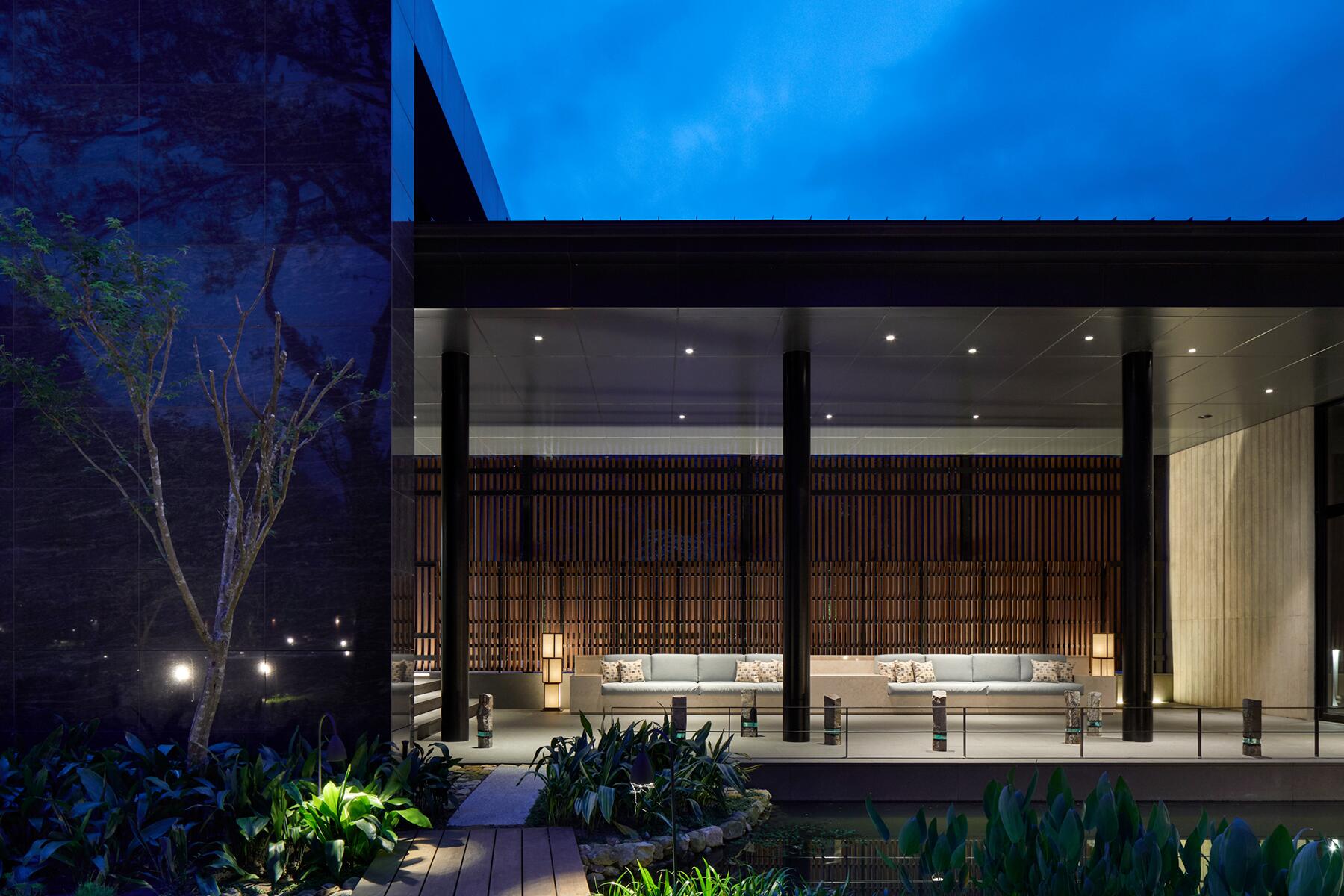 Facility _Exterior of Dining in dust twilight_ – HOSHINOYA Guguan