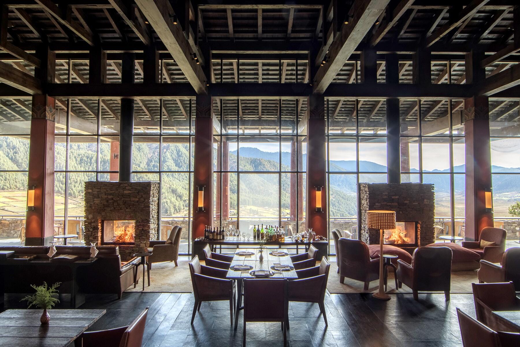 Gangtey Lodge Lounge Dining 4