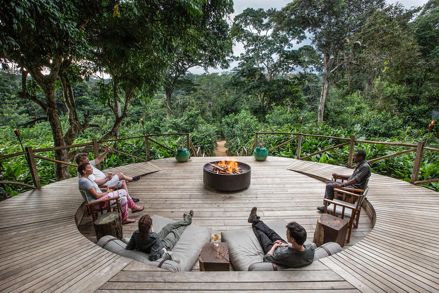 Ngaga Lodge Deck