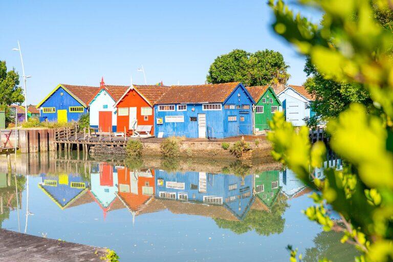 <a href='https://www.fodors.com/world/europe/france/experiences/news/photos/ile-doleron-the-under-the-radar-french-island#'>From "The Island the French Don’t Want You to Know About: Château d’Oléron’s Rainbow Colored Artisan Cabins"</a>