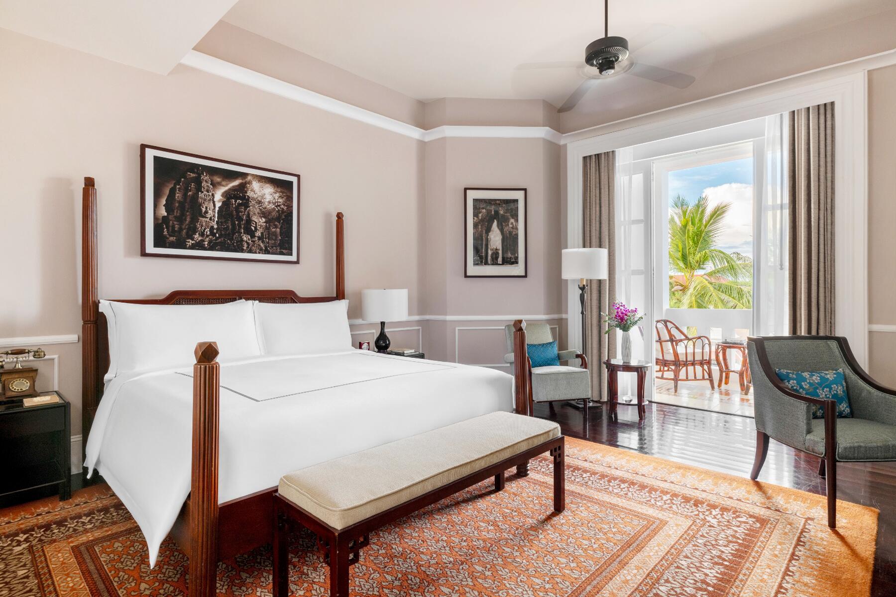 Landmark Room at Raffles Grand Hotel d’Angkor