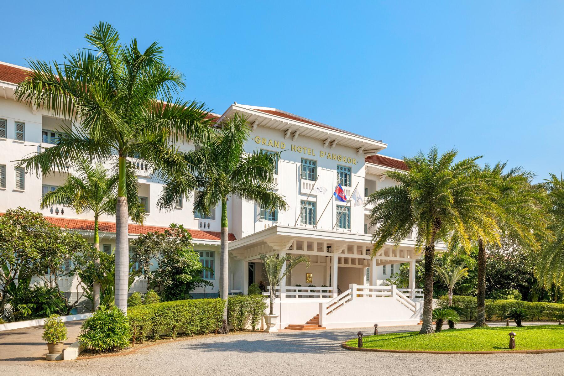 Raffles Grand Hotel d’Angkor’s Facade