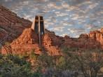 Church at Cathedral Rock, Arizona; Shutterstock ID 101074240; Project/Title: 15 Budget Friendly Spring Getaways; Downloader: Melanie Marin
