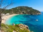 Cala de Sant Vicent on the North East of Ibiza, Spain 
